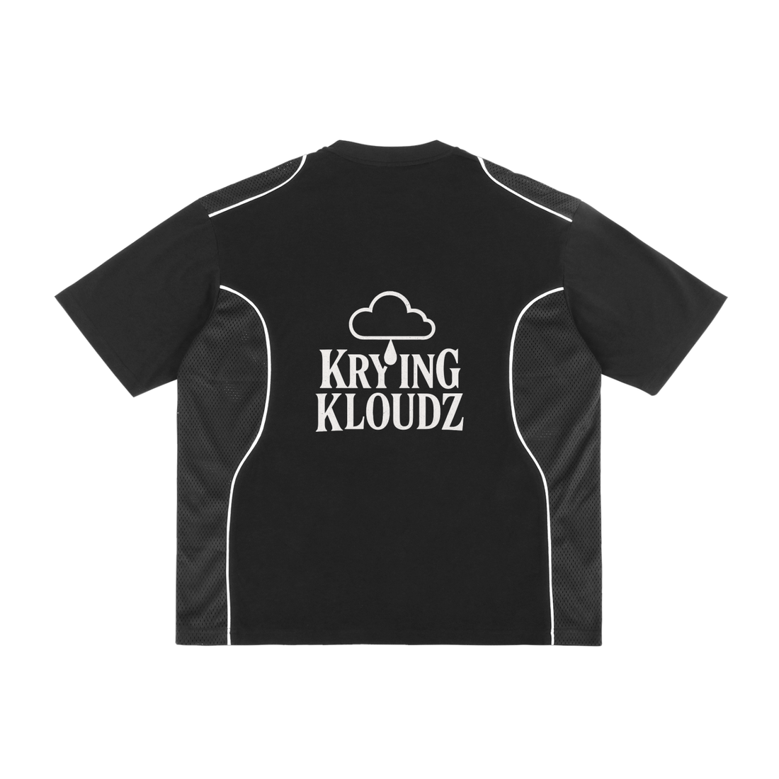 Contrast Piped Panel T-Shirt