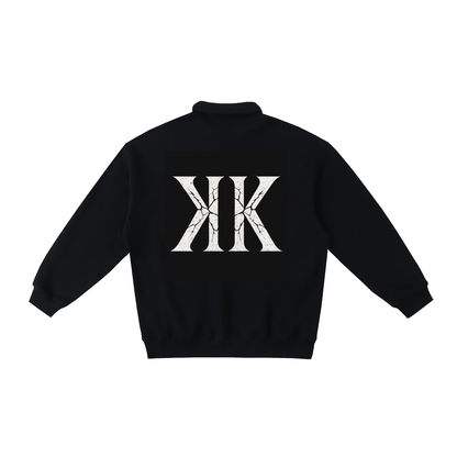 Heavyweight Polo-Collar Sweatshirt Krying Kloudz