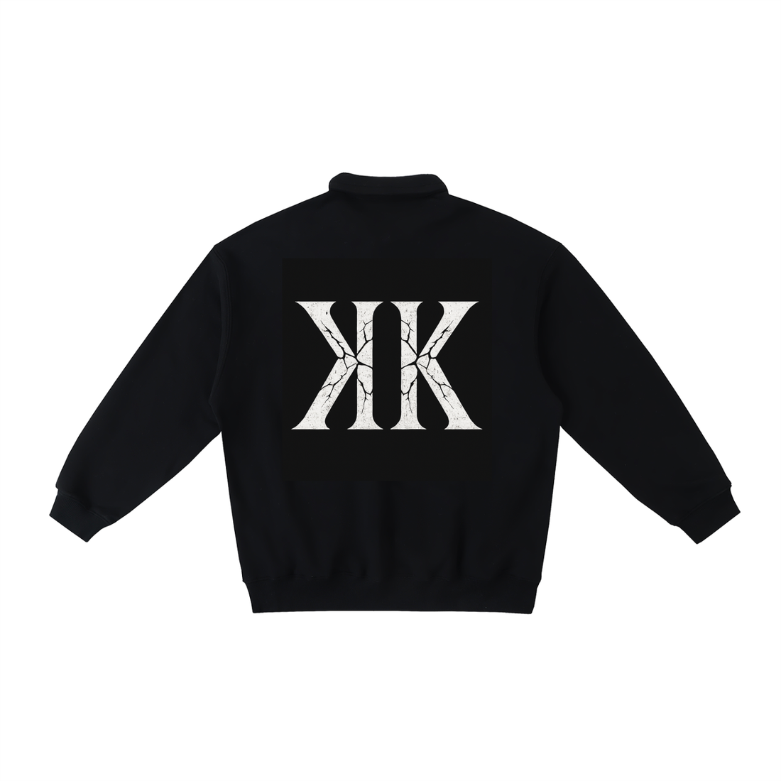 Heavyweight Polo-Collar Sweatshirt