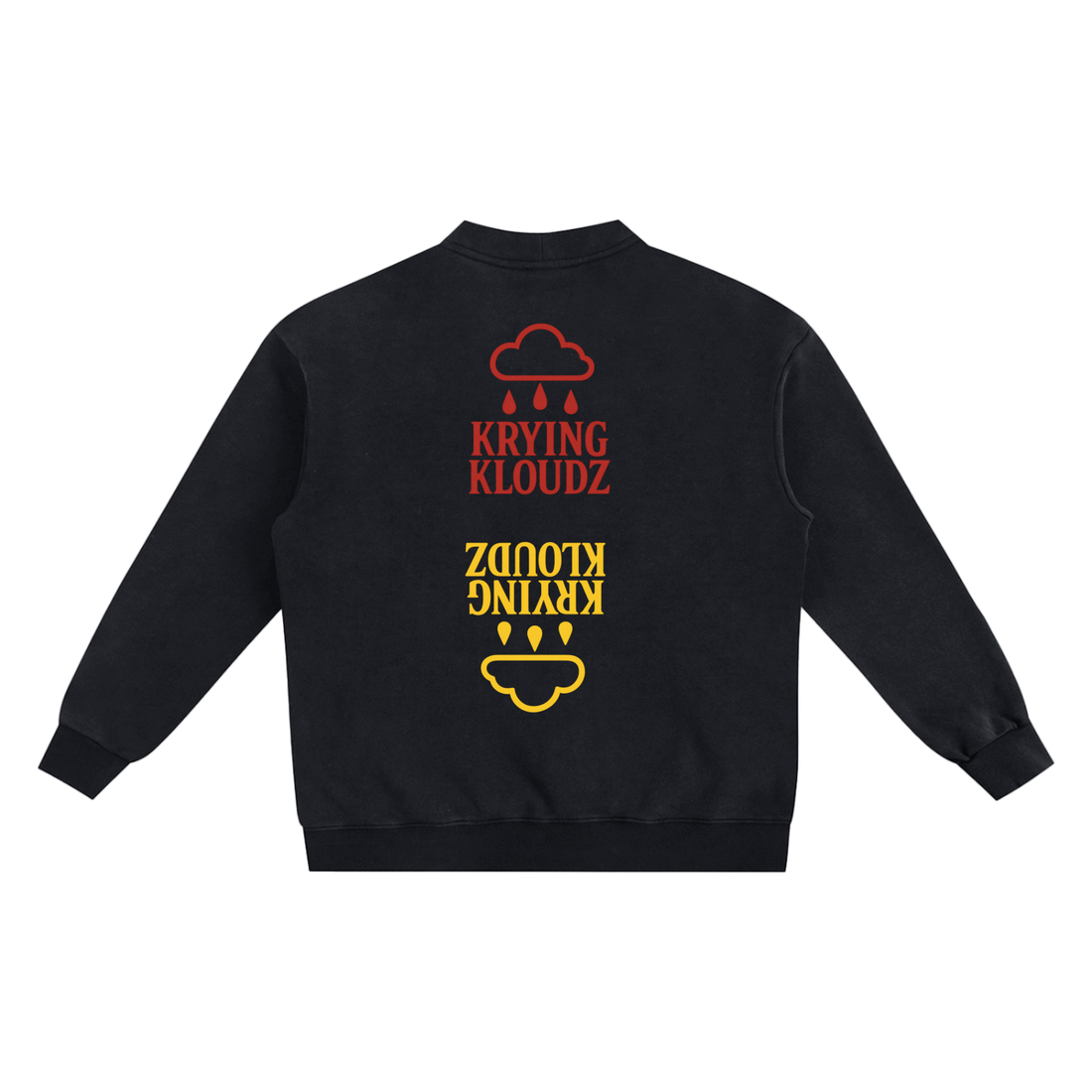 Snow Washed Sweat Cardigan