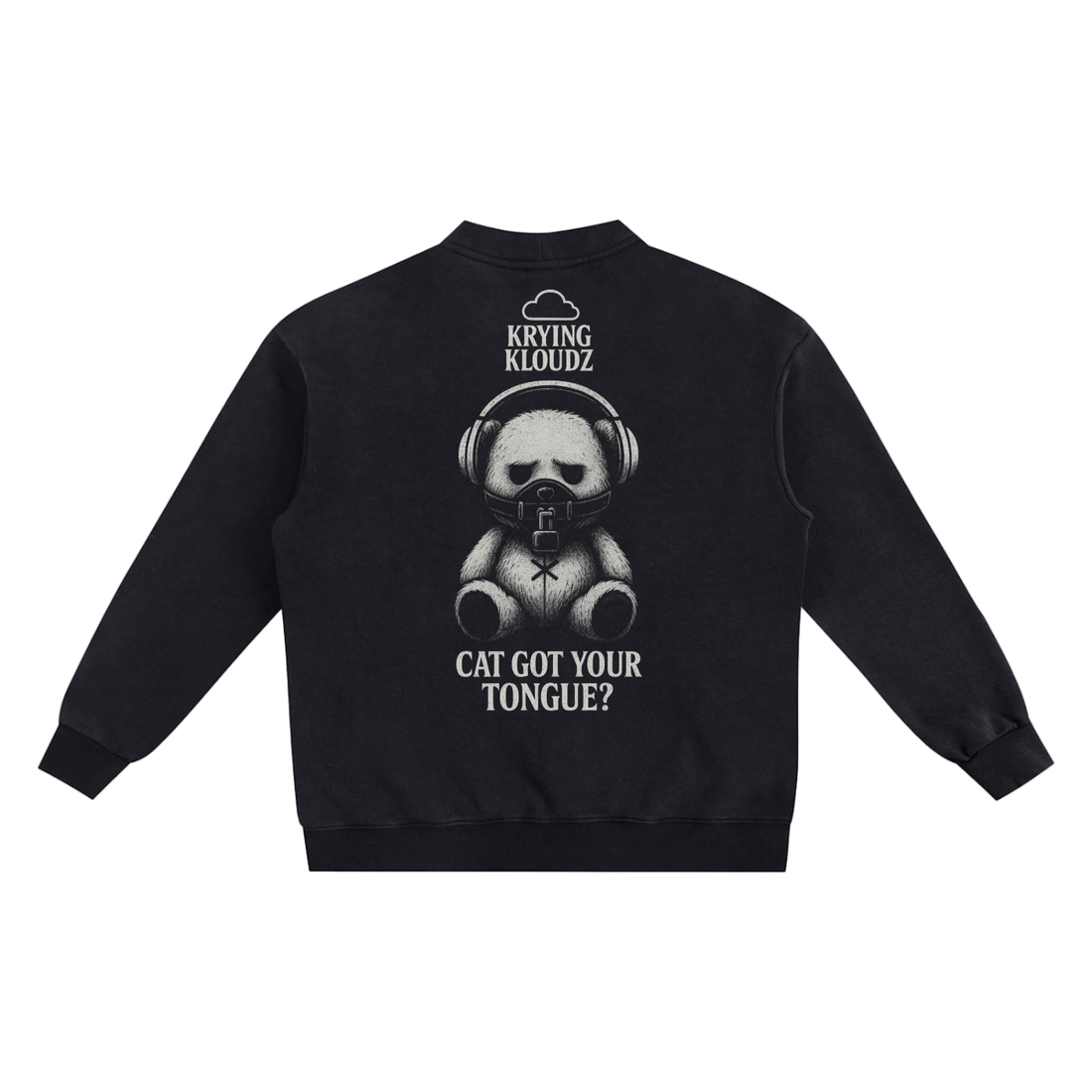 Snow Washed Sweat Cardigan