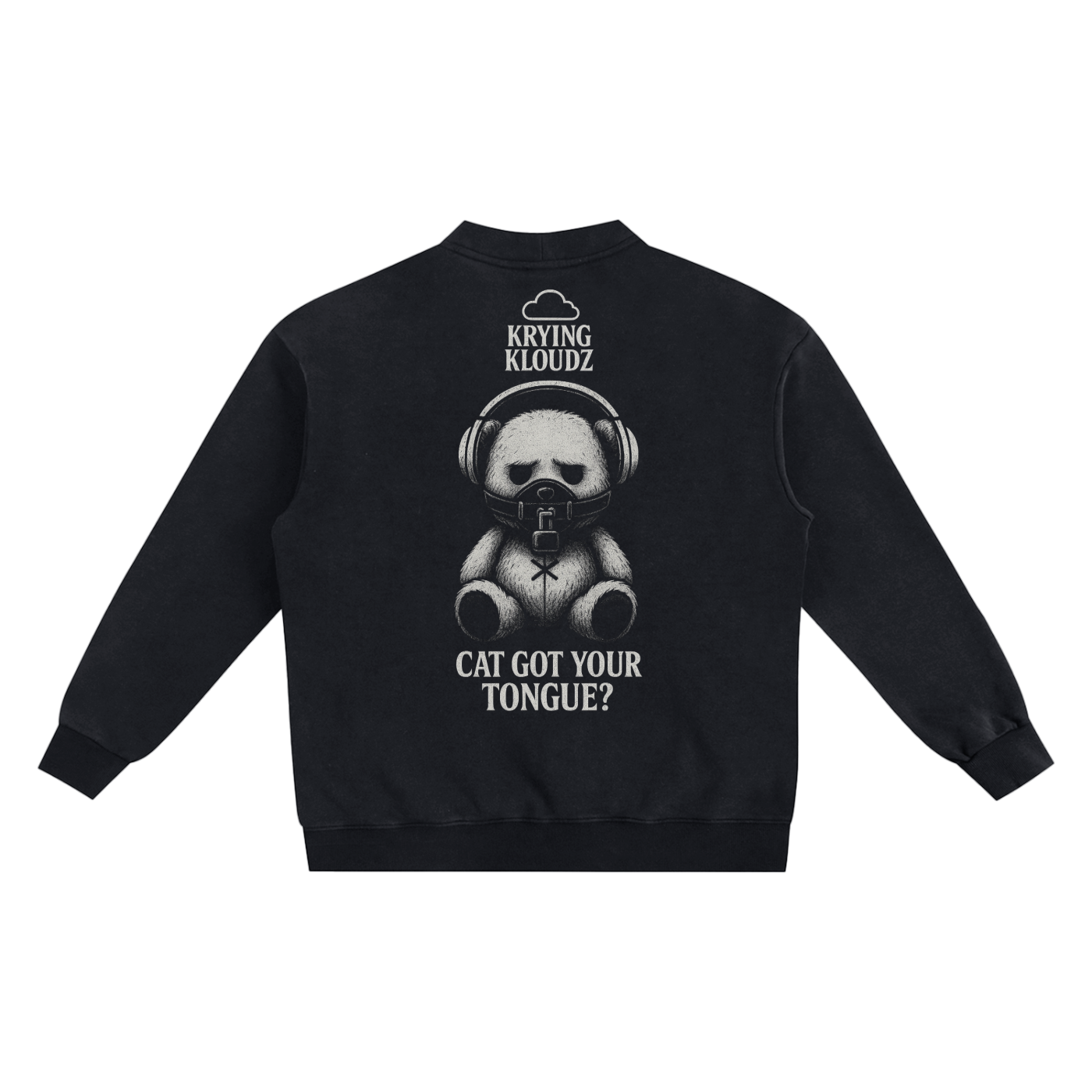 Snow Washed Sweat Cardigan