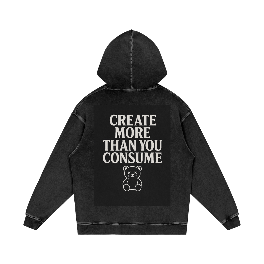 Acid Wash Oversize Hoodie - 420 GSM